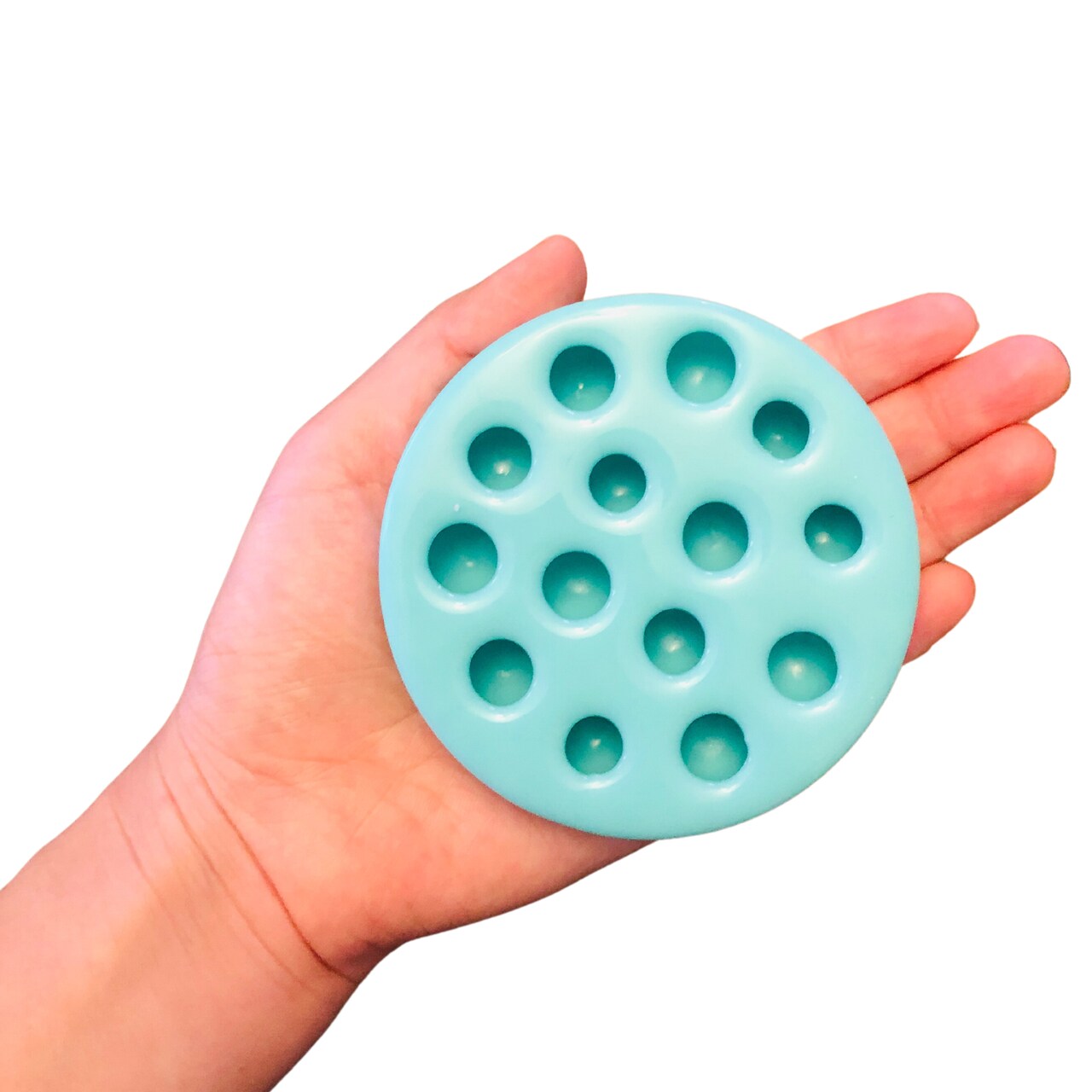 14pc Gum Balls Shape Silicone Mold| Candy Shaped Silicone Mold| Soap| Candle | Mold for Wax| Mold for Resin| Not Food Grade